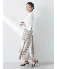 earth music&ecology バックレースアップスカート