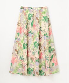 GRACE CONTINENTAL フルーツ刺繍フレアスカート