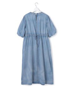 J.PRESS YORK STREET 【WOMEN】ライトダンガリー ツイストスリーブワンピ－ス