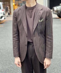 KASHIYAMA 【ウォッシャブル】ウールジャージークルーネックニット