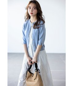 ANY SIS L 【2SET】シャツワンピ × ニット セット