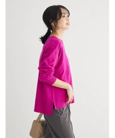 Green Parks もちやわ　Ｖネック前後差プルオーバー