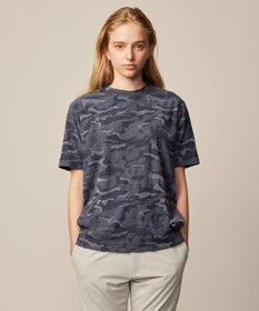 JOSEPH ABBOUD MOUNTAIN 【吸水速乾・男女兼用】カモフラジャガードTシャツ