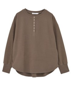 AMERICAN HOLIC ソフトタッチヘンリーネックプルオーバー