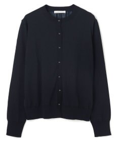 BEIGE， 【洗える】NADIA / バックオーガンジークルーネックカーディガン