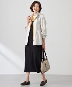 J.PRESS LADIES 【撥水・洗える】Artirosa テントライン ショート丈 コート