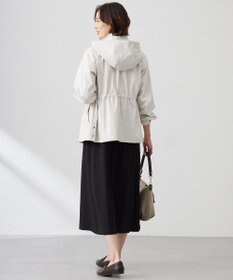 J.PRESS LADIES S 【撥水・洗える】Artirosa テントライン ショート丈 コート