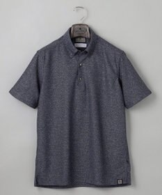 GOTAIRIKU 麻混・襟しっかり【洗える/通気性】ノルマンディーリネン ボタンダウンポロシャツ(25年モデル)
