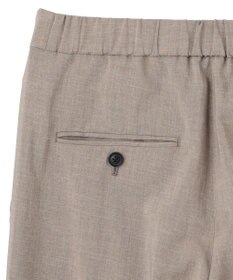 BEIGE， 【洗える/接触冷感/速乾/UVケア対応・Precious ９月号掲載】BATEAU / イージーウエストサイドスリットタックパンツ