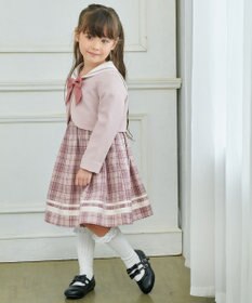 ANY KIDS ダブルストラップフラットシューズ