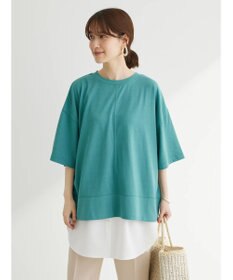 Green Parks 接触冷感裾リブＴシャツ