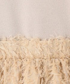 23区 【滝沢眞規子さん着用/一部店舗限定/洗える】ニットコンビジャカード ワンピース