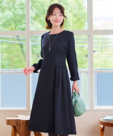 Tiaclasse 【洗える】サイドフラップワンピース