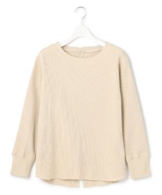 23区 【SLOW/洗える】ワッフルジャージー カットソー