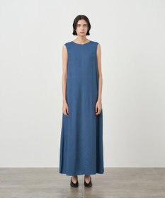 ATON VISCOSE CLOTH | バックギャザードレス