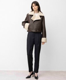 NAVE 【Nave】ヴィーガンムートン ライダースジャケット