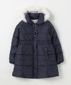 ANY KIDS 【洗濯機OK】中綿Aラインロングコート