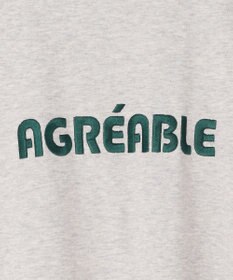 UNFILO BEAUTY FORM-T cotton ロゴ フレンチスリーブ Tシャツ