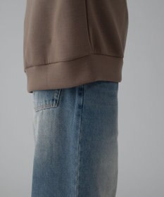 WEGO 【ユニセックス着用ITEM/2点SET/MLサイズ展開】アクセ付きフォトグラフィックプルオーバー