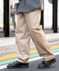 WEGO 【ユニセックス着用ITEM/ウエストゴム/手洗い可】シェフパンツ