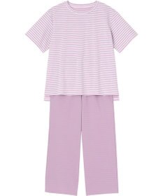 ワコール／睡眠科学 【パジャマ】　5分袖　9分丈　肌のべとつきを軽減　吸汗速乾性　睡眠科学／ワコール　YDT140