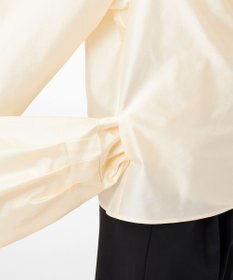 23区 【エステータ】シルク混タフタ カシュクールブラウス