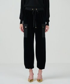 GRACE CONTINENTAL トリアセベロアパンツ