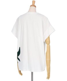 tsumori chisato SLEEP ツモリチサト トップス 綿100%(本体) 天竺素材 4分袖 レディース UTT118 /ワコール