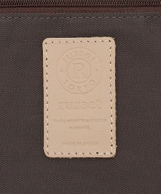 russet 【刺繍モノグラム】デニム2WAYミニボストンバッグ(CE-1773)