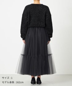 NAVE 【Nave・洗える】ラメニット プルオーバー