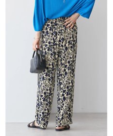 AMERICAN HOLIC イージーケア＋接触冷感プリントリラックスパンツ