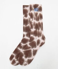 WEGO 刺繍ロゴタイダイソックス