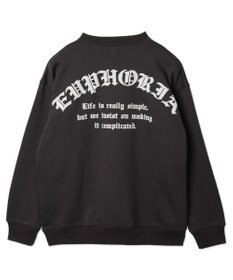 WEGO 【ユニセックス着用ITEM】アーチバックロゴグラフィックプルオーバー