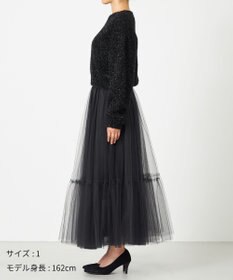 NAVE 【Nave・洗える】ラメニット プルオーバー