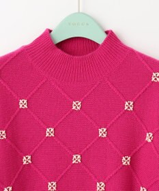 TOCCA 【洗える！】PEARL BOUQUET KNIT プルオーバー