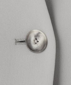 自由区 【XSサイズ～/洗える】ダブルフェイススーティング ノーカラージャケット