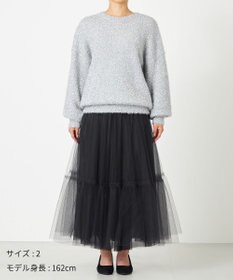 NAVE 【Nave・洗える】ラメニット プルオーバー