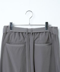 WEGO トロミ　ベルト付きワイドスラックス