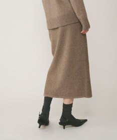 GRACE CONTINENTAL フィルムヤーンニットスカート