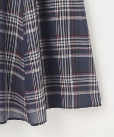 ANY SIS 【洗える】シアーチェック ワンピース