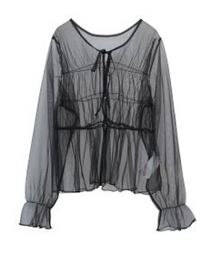 CRAFT STANDARD BOUTIQUE チュール２ｗａｙカーディガン