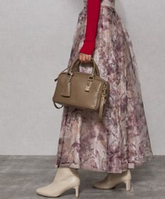 style code 【人気モデル再入荷！】【PADMA/パドマ】 キーチャーム付 本革ボストンバッグ
