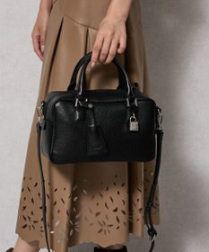 style code 【人気モデル再入荷！】【PADMA/パドマ】 キーチャーム付 本革ボストンバッグ