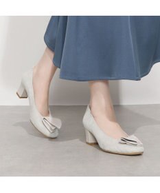 MODE ET JACOMO <D'ICI>プリーツモチーフパンプス