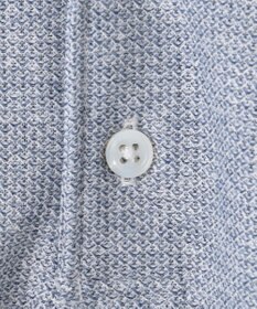 GOTAIRIKU 麻混・襟しっかり【洗える/通気性】ノルマンディーリネン ボタンダウンポロシャツ(25年モデル)