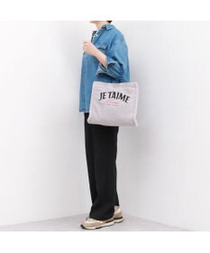 UNBILLION カシュカシュ cachecache / ボア刺繍リバーシブル2wayトート