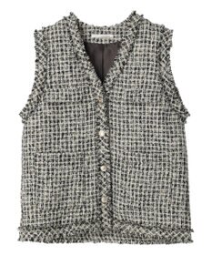 Green Parks ・ＥＬＥＮＣＡＲＥ　ＤＵＥ　ツィードノーカラーベスト