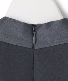 ICB 【先行予約】 FluidBackSatin ドルマンスリーブボウタイブラウス