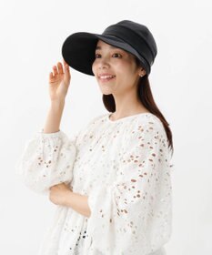 AURORA 【 Beaurance （ビューランス）】サマーシールドリネンジョッキーキャップ