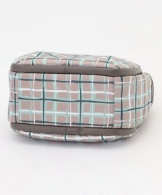 Y'SACCS ドローイングチェックショルダーバッグ